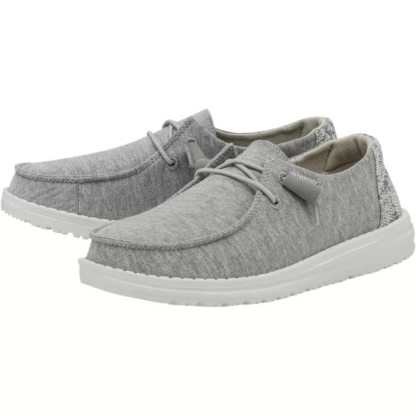 Hey Dude Women's Wendy Canvas | Women’s Shoes | Women’s Lace Up Loafers | Comfortable &amp; Light-Weight