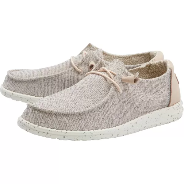 Hey Dude Women's Wendy Canvas | Women’s Shoes | Women’s Lace Up Loafers | Comfortable &amp; Light-Weight