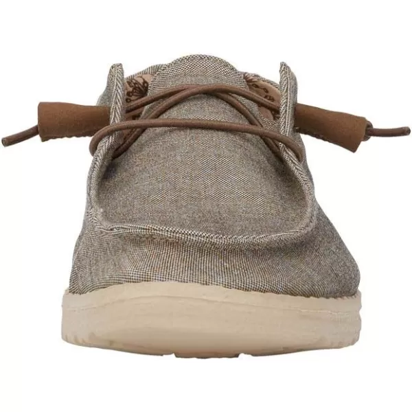 Hey Dude Women's Wendy Canvas | Women’s Shoes | Women’s Lace Up Loafers | Comfortable &amp; Light-Weight