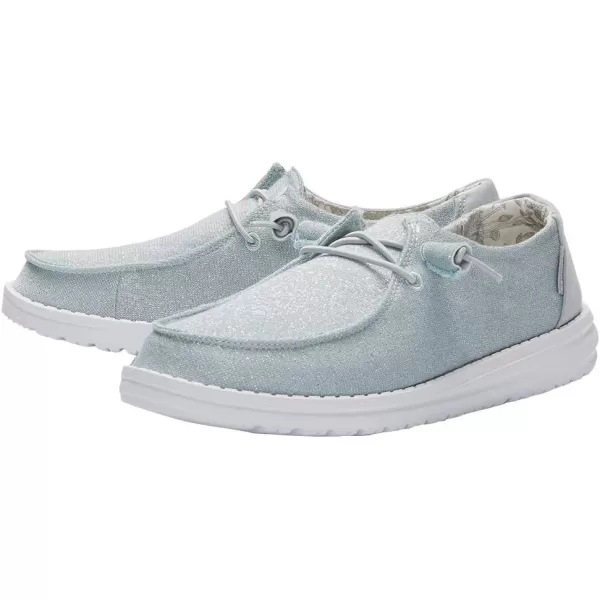 Hey Dude Women's Wendy Canvas | Women’s Shoes | Women’s Lace Up Loafers | Comfortable &amp; Light-Weight