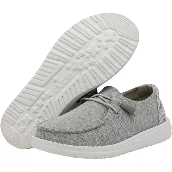 Hey Dude Women's Wendy Canvas | Women’s Shoes | Women’s Lace Up Loafers | Comfortable &amp; Light-Weight