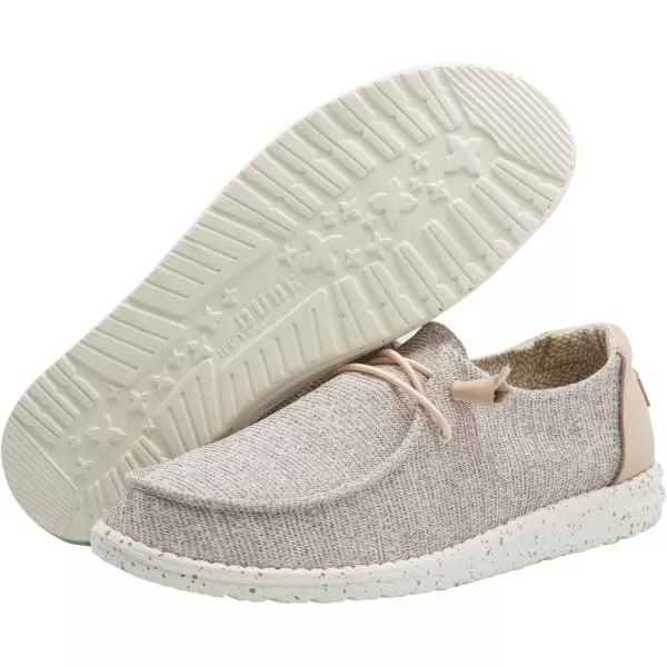 Hey Dude Women's Wendy Canvas | Women’s Shoes | Women’s Lace Up Loafers | Comfortable &amp; Light-Weight