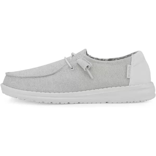 Hey Dude Women's Wendy Canvas | Women’s Shoes | Women’s Lace Up Loafers | Comfortable &amp; Light-Weight