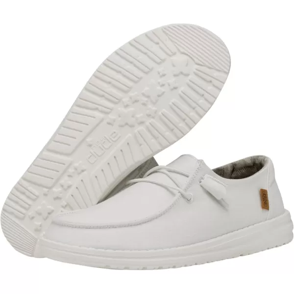 Hey Dude Women's Wendy Chambray | Women's Shoes | Women's Lace Up Loafers | Comfortable &amp; Light-Weight