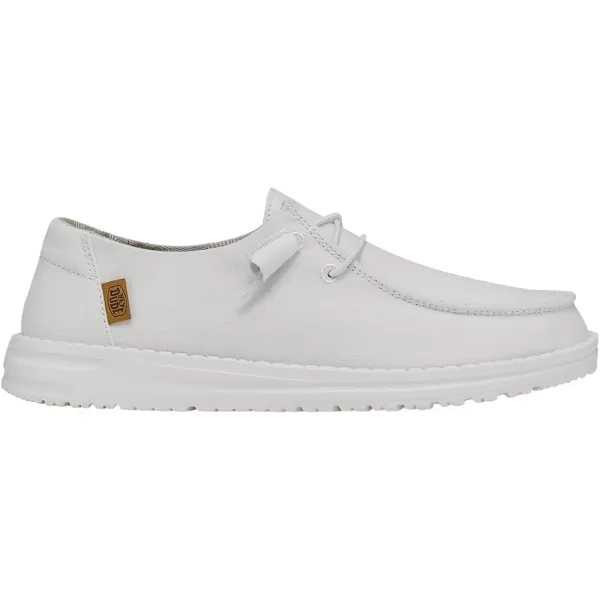 Hey Dude Women's Wendy Chambray | Women's Shoes | Women's Lace Up Loafers | Comfortable &amp; Light-Weight
