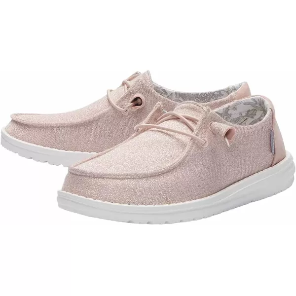 Hey Dude Women's Wendy Canvas | Women’s Shoes | Women’s Lace Up Loafers | Comfortable &amp; Light-Weight