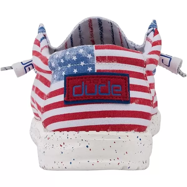 imageHey Dude Mens ShoesOff White Patriotic
