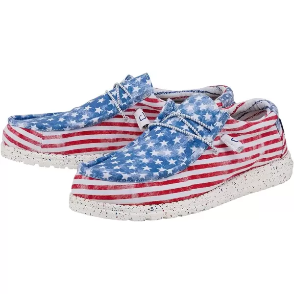 imageHey Dude Mens ShoesOff White Patriotic
