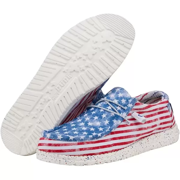 imageHey Dude Mens ShoesOff White Patriotic