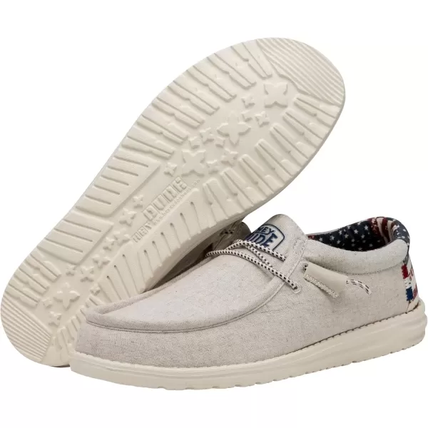 imageHey Dude Mens ShoesOffwhite Patriotic