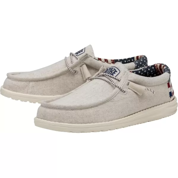 imageHey Dude Mens ShoesOffwhite Patriotic