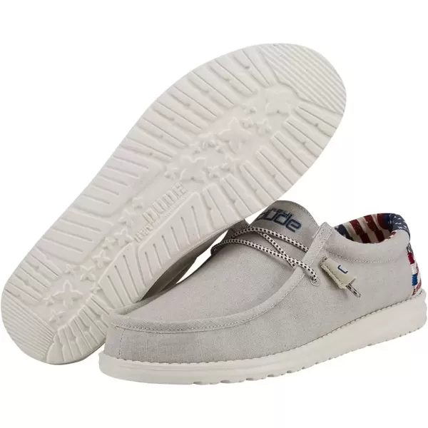 imageHey Dude Mens ShoesWally Off White Patriotic