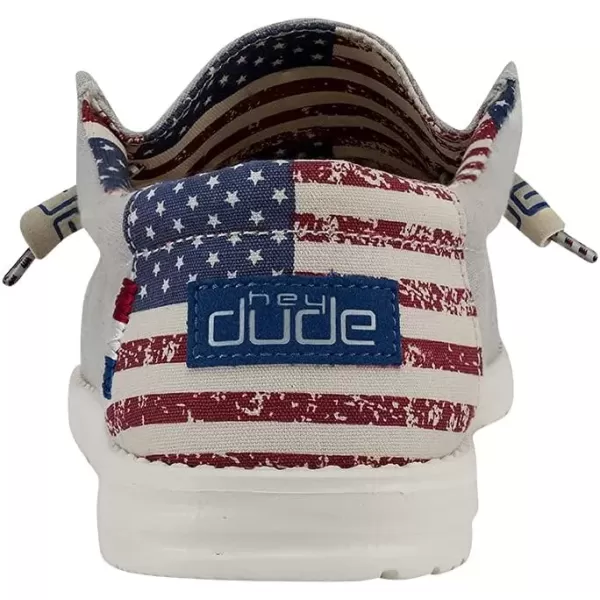 imageHey Dude Mens ShoesWally Off White Patriotic