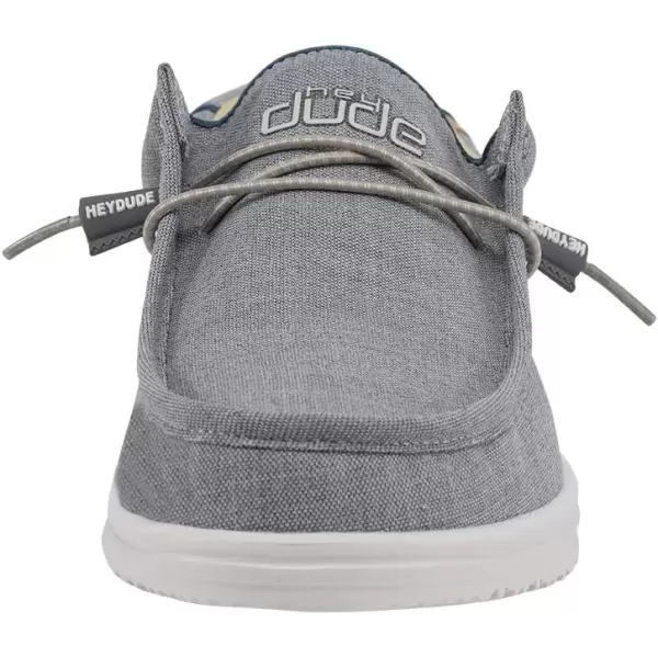 imageHey Dude Mens Wally Funk  Mens Shoes  Mens Lace Up Loafers  Comfortable ampamp LightWeightAsh
