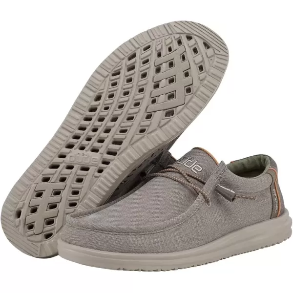 imageHey Dude Mens Wally Funk  Mens Shoes  Mens Lace Up Loafers  Comfortable ampamp LightWeightFree Sahara