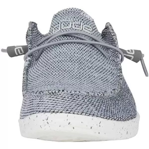 imageHey Dude Mens Wally Funk  Mens Shoes  Mens Lace Up Loafers  Comfortable ampamp LightWeightLight Grey