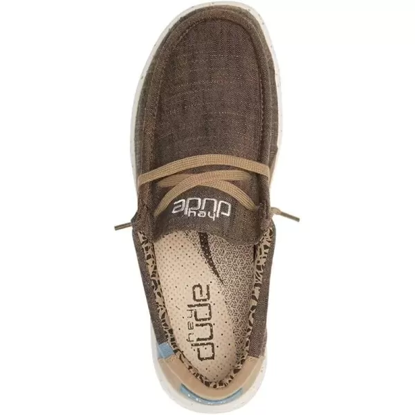 imageHey Dude Mens Wally Funk  Mens Shoes  Mens Lace Up Loafers  Comfortable ampamp LightWeightNaturalCub