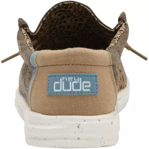 imageHey Dude Mens Wally Funk  Mens Shoes  Mens Lace Up Loafers  Comfortable ampamp LightWeightNaturalCub