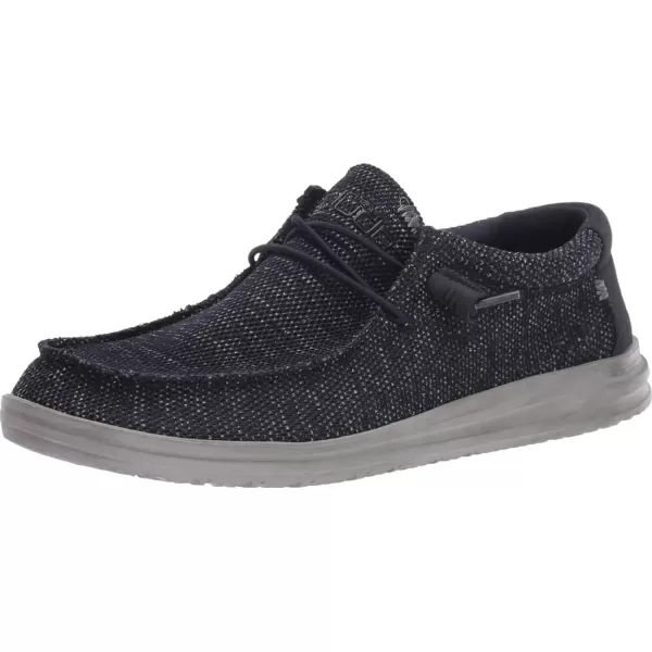 imageHey Dude Mens Wally Funk  Mens Shoes  Mens Lace Up Loafers  Comfortable ampamp LightWeightNavy