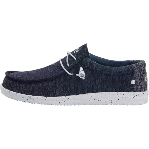 Navy Blue and White