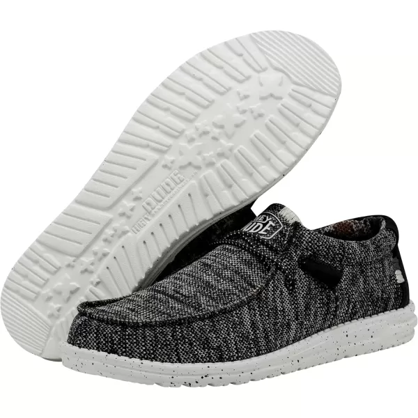 imageHey Dude Mens Wally SoxBlack With White Stitching