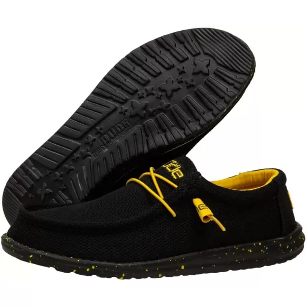 imageHey Dude Mens Wally SoxSox Black Yellow