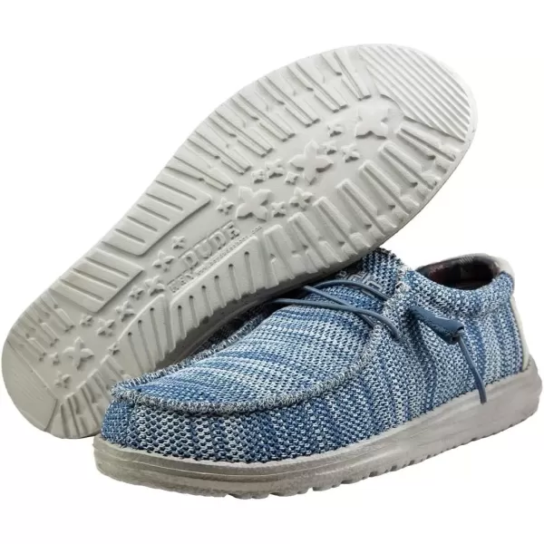 imageHey Dude Mens Wally SoxSteel Blue Grey