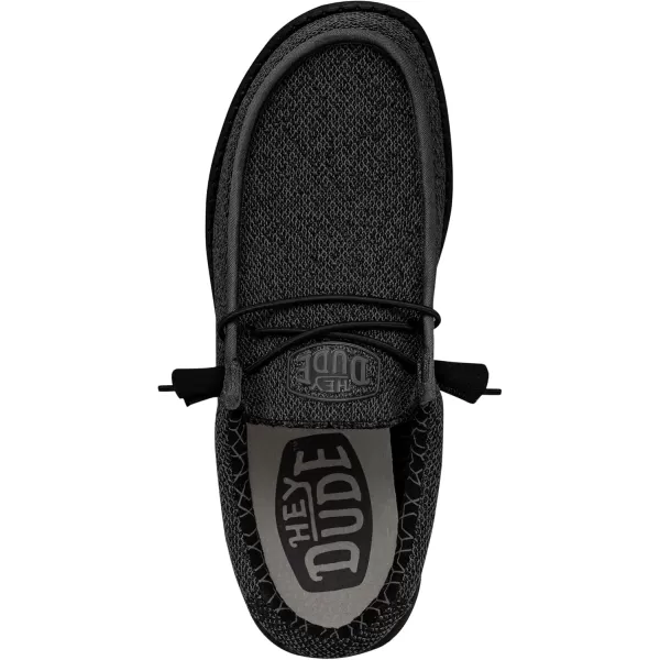 imageHey Dude Mens Wally SoxTotal Black