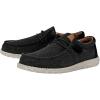 imageHey Dude Mens Wally Canvas  Mens Loafers  Mens Slip On Shoes  Comfortable ampamp LightWeightBlack