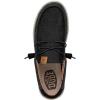 imageHey Dude Mens Wally Canvas  Mens Loafers  Mens Slip On Shoes  Comfortable ampamp LightWeightBlack