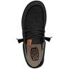 imageHey Dude Mens Wally Canvas  Mens Loafers  Mens Slip On Shoes  Comfortable ampamp LightWeightBlackBlack