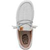 imageHey Dude Mens Wally Canvas  Mens Loafers  Mens Slip On Shoes  Comfortable ampamp LightWeightLight Grey