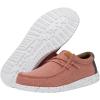 imageHey Dude Mens Wally Canvas  Mens Loafers  Mens Slip On Shoes  Comfortable ampamp LightWeightRed
