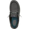 imageHey Dude Mens Wally Canvas  Mens Loafers  Mens Slip On Shoes  Comfortable ampamp LightWeightWaxed Black