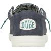 imageHey Dude Mens Wally Canvas  Mens Loafers  Mens Slip On Shoes  Comfortable ampamp LightWeightWaxed Navy