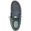 imageHey Dude Mens Wally Canvas  Mens Loafers  Mens Slip On Shoes  Comfortable ampamp LightWeightWaxed Navy
