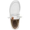 imageHey Dude Mens Wally Canvas  Mens Loafers  Mens Slip On Shoes  Comfortable ampamp LightWeightWhite
