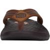 imageHey Dude Mens Myers Flip Classic BlackBlack  Mens Shoes  Men Slipon Sandals  Comfortable ampamp LightWeightBrownBrown