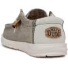 imageHey Dude Mens Wally Linen  Mens Loafers  Mens Slip On Shoes  Comfortable ampamp LightWeightKhaki