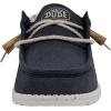 imageHey Dude Mens Wally Linen  Mens Loafers  Mens Slip On Shoes  Comfortable ampamp LightWeightNavy