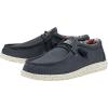 imageHey Dude Mens Wally Stretch  Mens Loafers  Mens Slip On Shoes  Comfortable ampamp LightWeightBlue