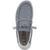 imageHey Dude Mens Wally Stretch  Mens Loafers  Mens Slip On Shoes  Comfortable ampamp LightWeightCobalt