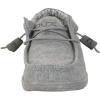 imageHey Dude Mens Wally Stretch  Mens Loafers  Mens Slip On Shoes  Comfortable ampamp LightWeightFleece Grey Fgry110533000