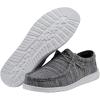 imageHey Dude Mens Wally Stretch  Mens Loafers  Mens Slip On Shoes  Comfortable ampamp LightWeightGranite Fleece
