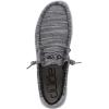 imageHey Dude Mens Wally Stretch  Mens Loafers  Mens Slip On Shoes  Comfortable ampamp LightWeightGranite Fleece