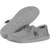 imageHey Dude Mens Wally Stretch  Mens Loafers  Mens Slip On Shoes  Comfortable ampamp LightWeightGrey 110533000