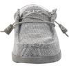 imageHey Dude Mens Wally Stretch  Mens Loafers  Mens Slip On Shoes  Comfortable ampamp LightWeightGrey Melange