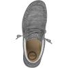 imageHey Dude Mens Wally Stretch  Mens Loafers  Mens Slip On Shoes  Comfortable ampamp LightWeightGrey Melange