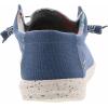 imageHey Dude Mens Wally Stretch  Mens Loafers  Mens Slip On Shoes  Comfortable ampamp LightWeightIndigo Stretch