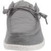 imageHey Dude Mens Wally Stretch  Mens Loafers  Mens Slip On Shoes  Comfortable ampamp LightWeightIron Grey